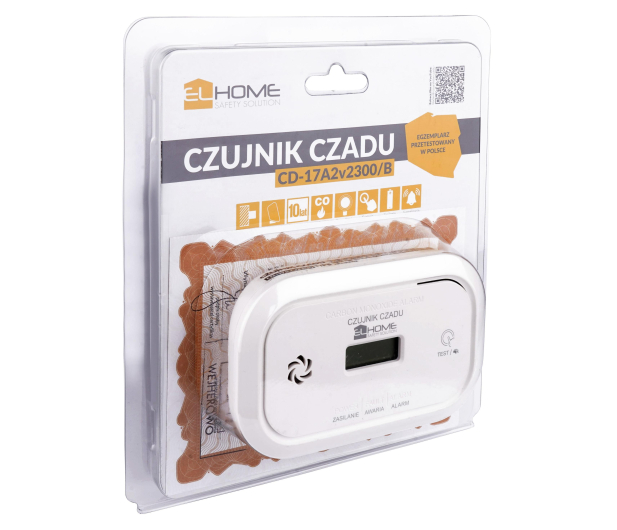 EL HOME  Czujnik czadu CD-17A2v2300 - 1294613 - zdjęcie 10